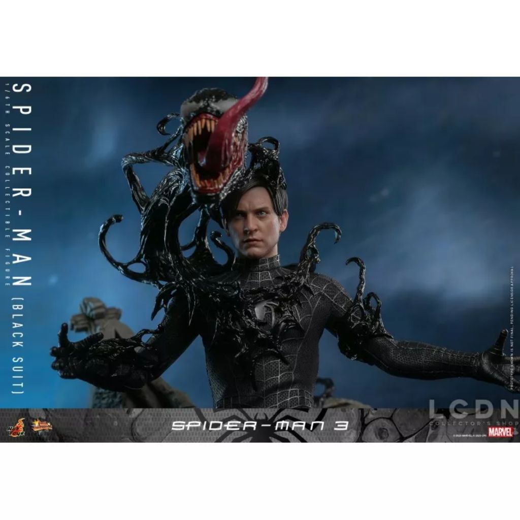 MMS727 - Spider-Man 3 - 1/6th scale Spider-Man (Black Suit)