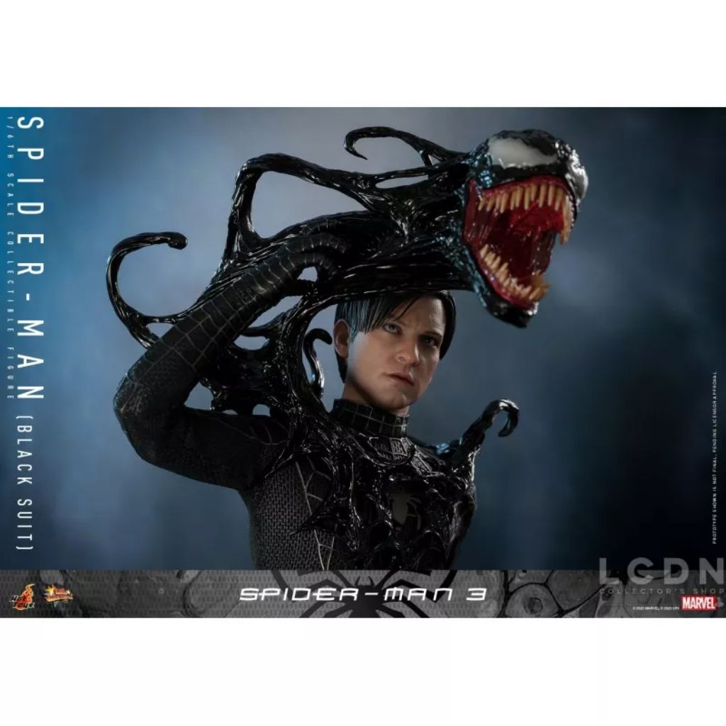MMS727 - Spider-Man 3 - 1/6th scale Spider-Man (Black Suit)