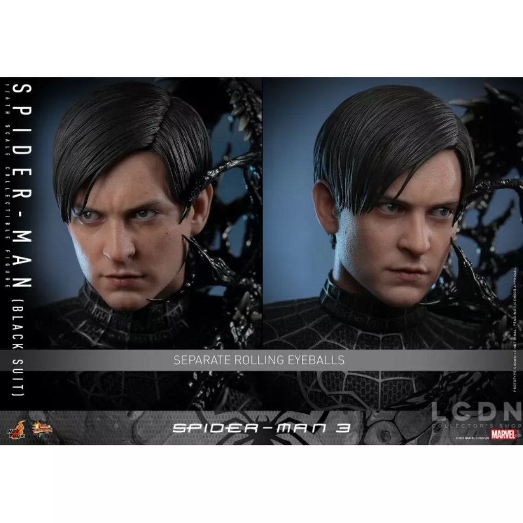 MMS727 - Spider-Man 3 - 1/6th scale Spider-Man (Black Suit)