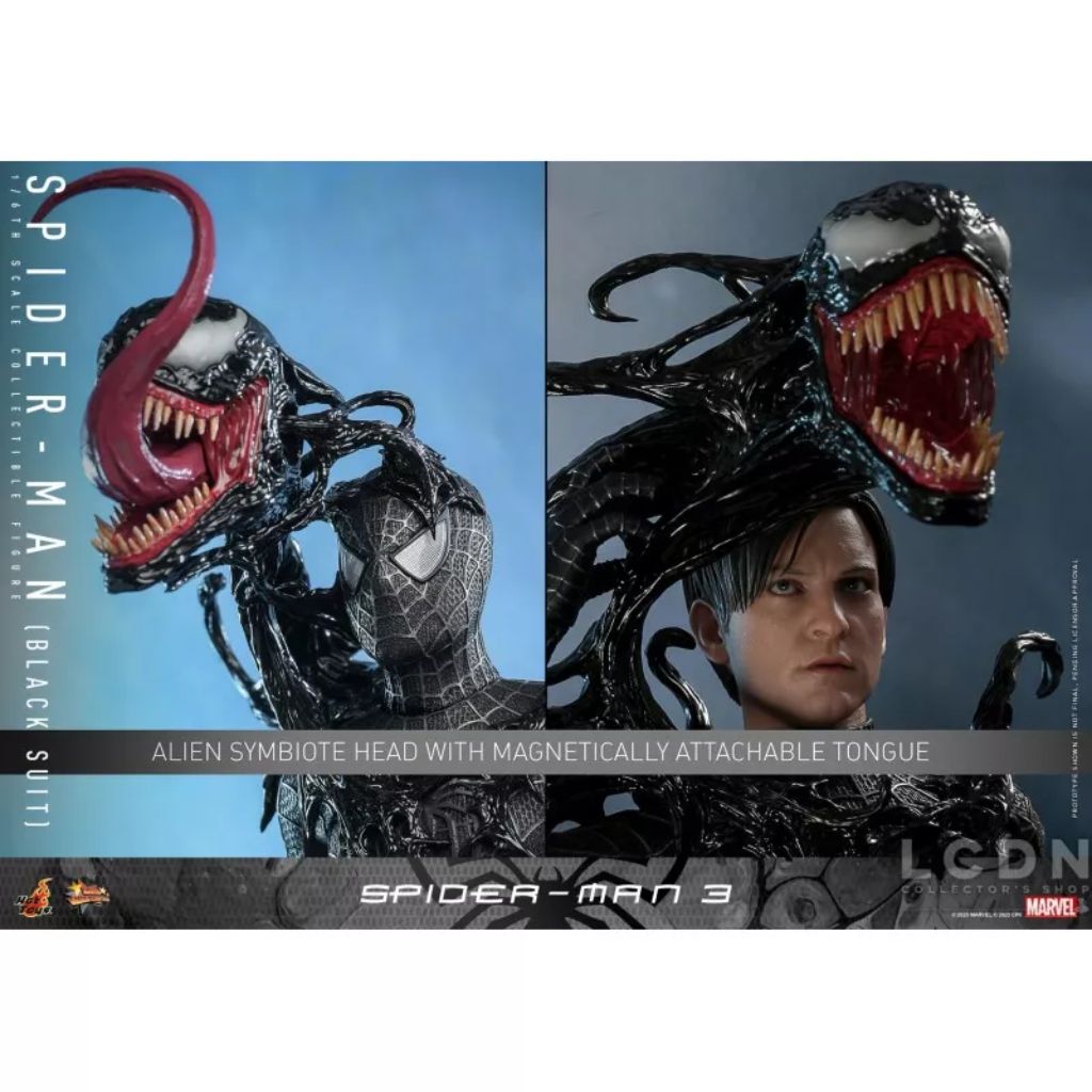 MMS727 - Spider-Man 3 - 1/6th scale Spider-Man (Black Suit)