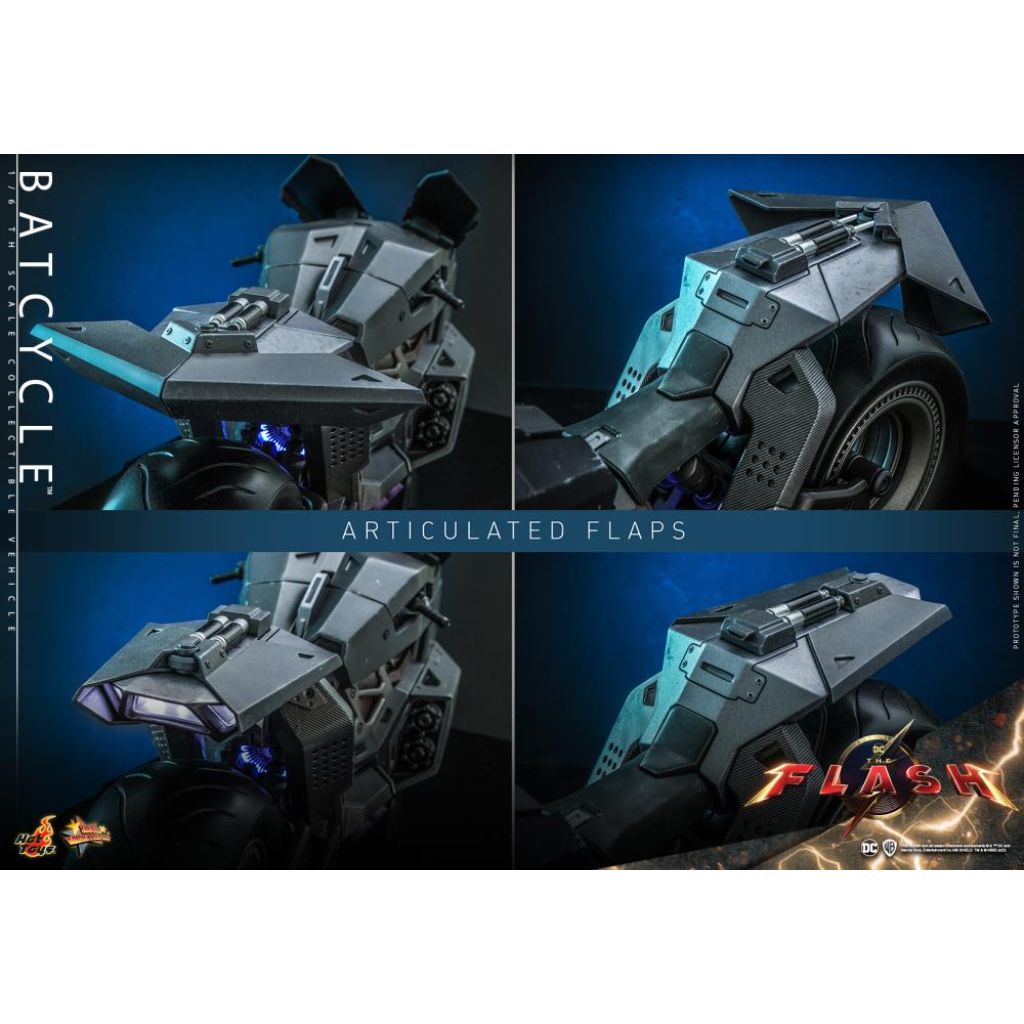 MMS705 The Flash - 1/6th scale Batman and Batcycle Collectible Set