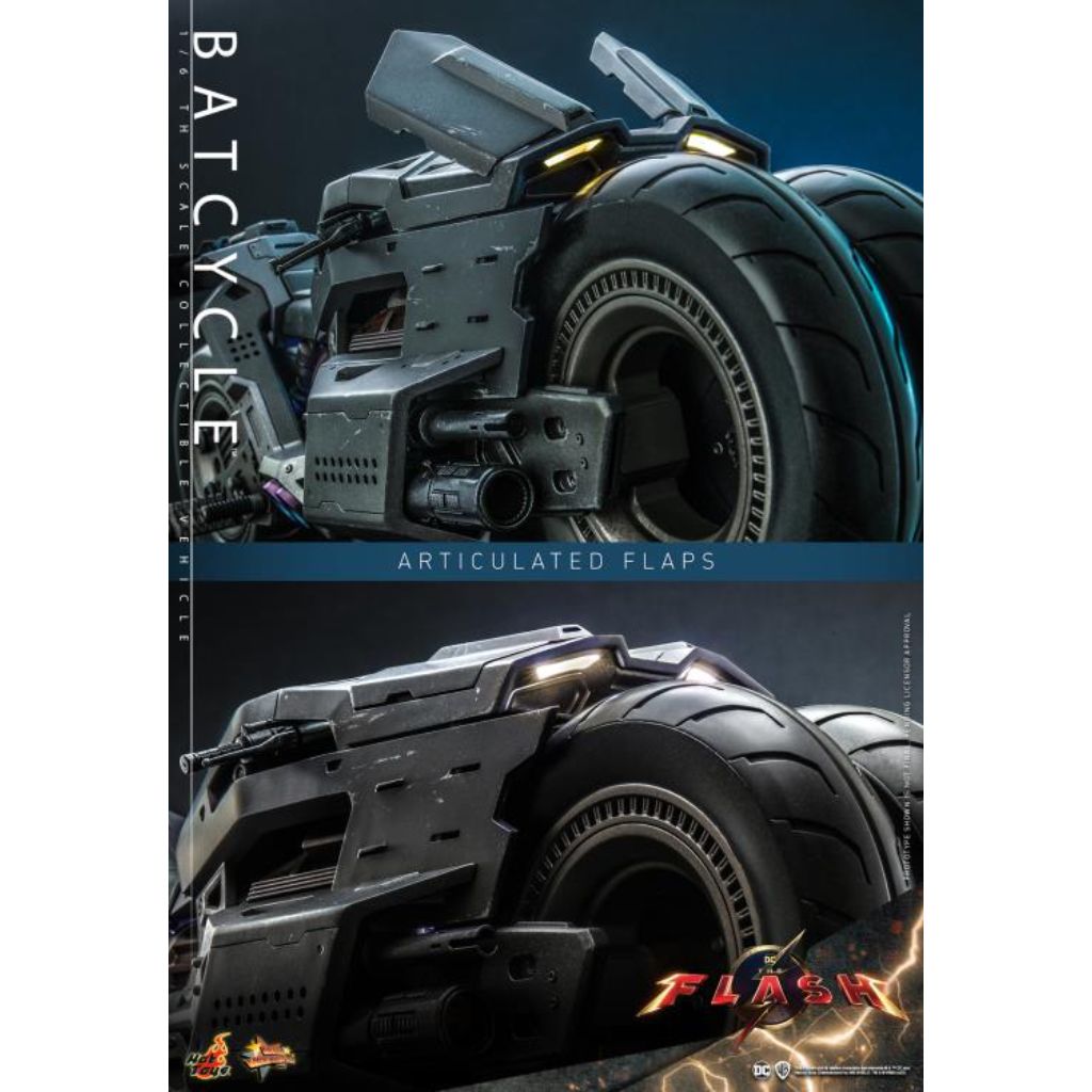 MMS705 The Flash - 1/6th scale Batman and Batcycle Collectible Set