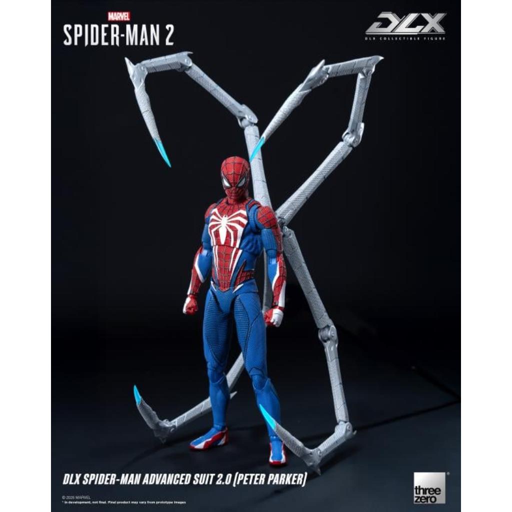 DLX Scale Collectible Figure - Marvel Spider-Man 2 - Spider-Man Advanced Suit 2.0 (Peter Parker)