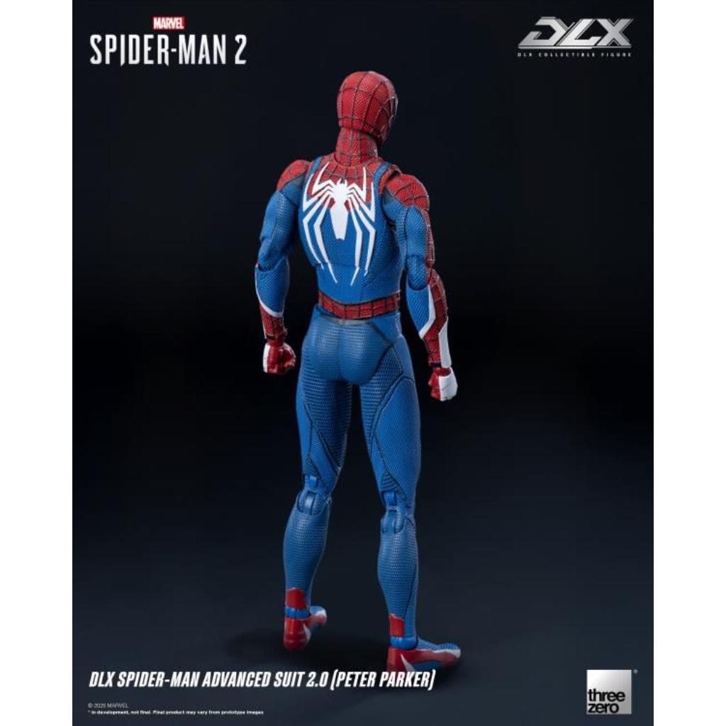DLX Scale Collectible Figure - Marvel Spider-Man 2 - Spider-Man Advanced Suit 2.0 (Peter Parker)