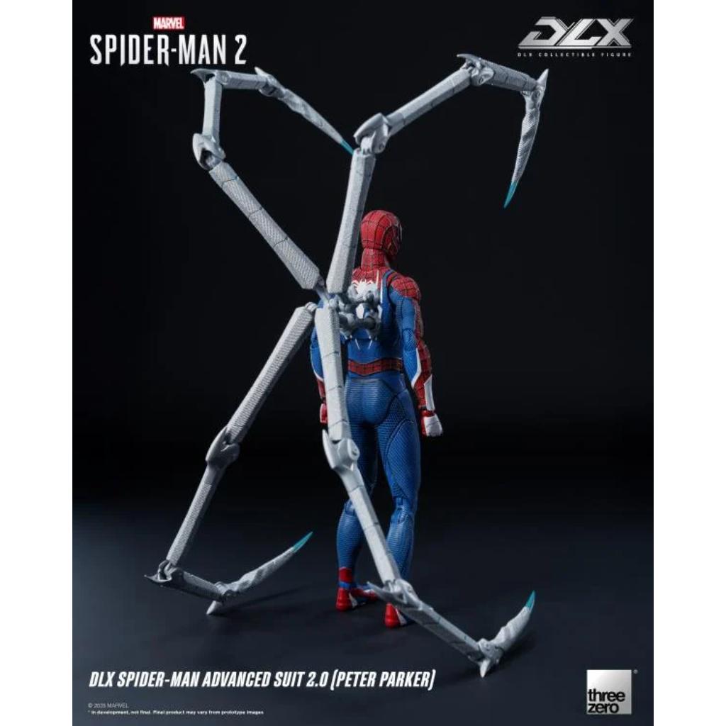DLX Scale Collectible Figure - Marvel Spider-Man 2 - Spider-Man Advanced Suit 2.0 (Peter Parker)