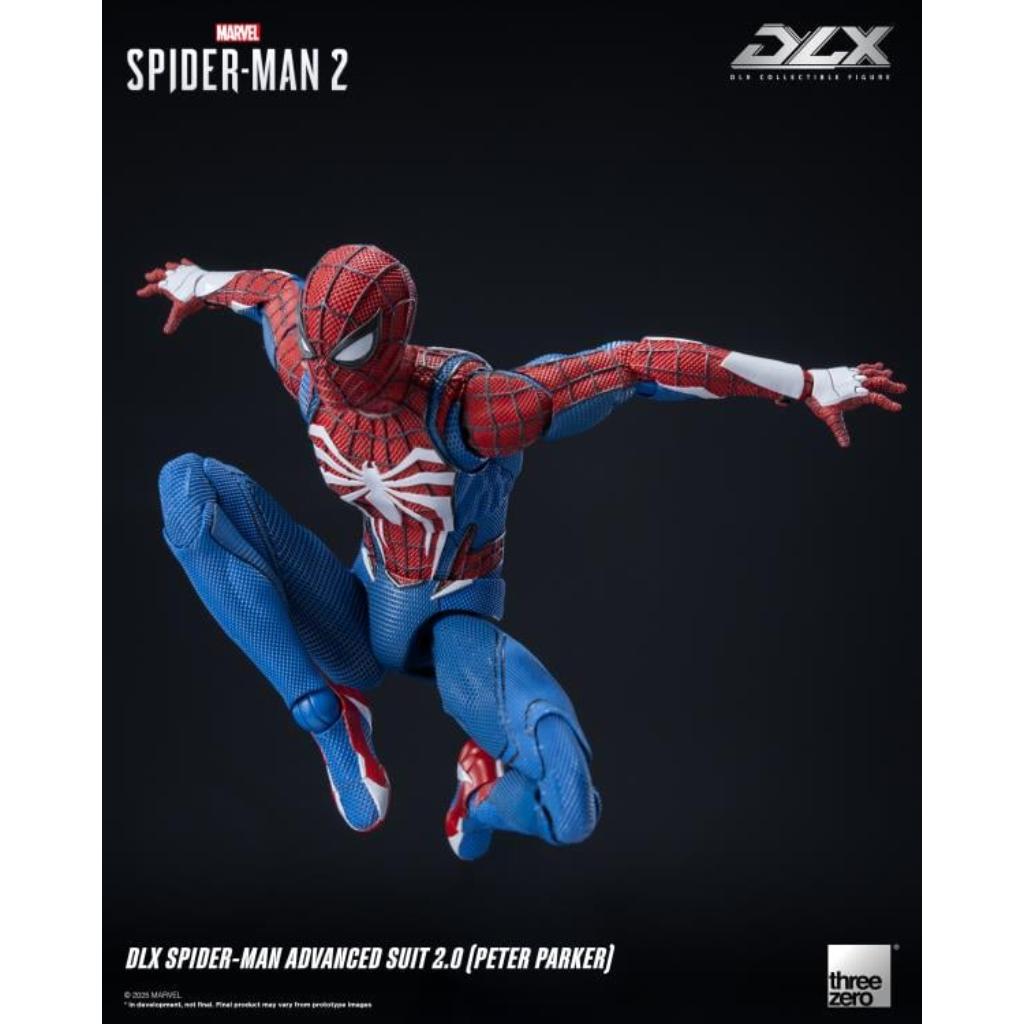 DLX Scale Collectible Figure - Marvel Spider-Man 2 - Spider-Man Advanced Suit 2.0 (Peter Parker)