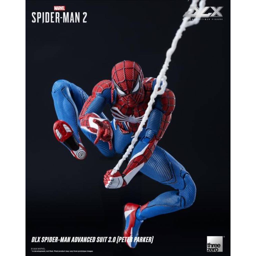 DLX Scale Collectible Figure - Marvel Spider-Man 2 - Spider-Man Advanced Suit 2.0 (Peter Parker)