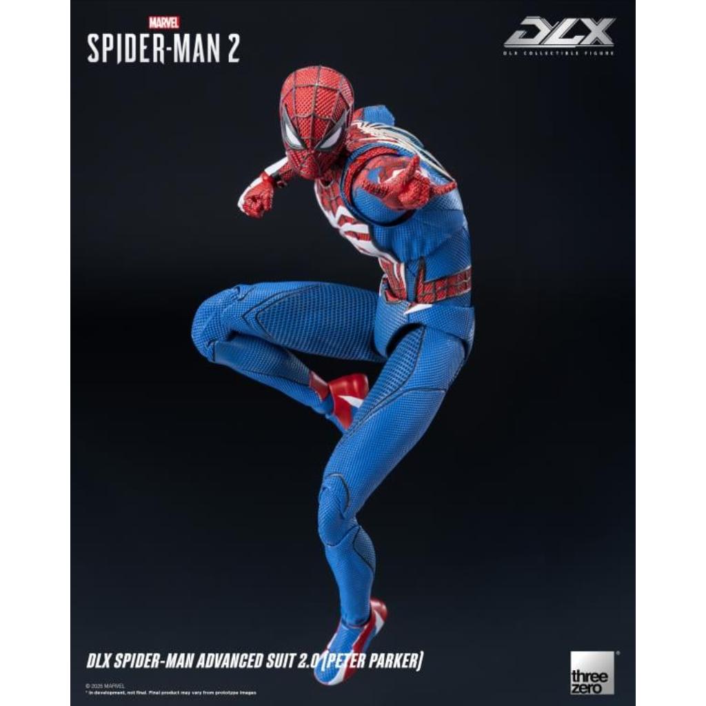 DLX Scale Collectible Figure - Marvel Spider-Man 2 - Spider-Man Advanced Suit 2.0 (Peter Parker)