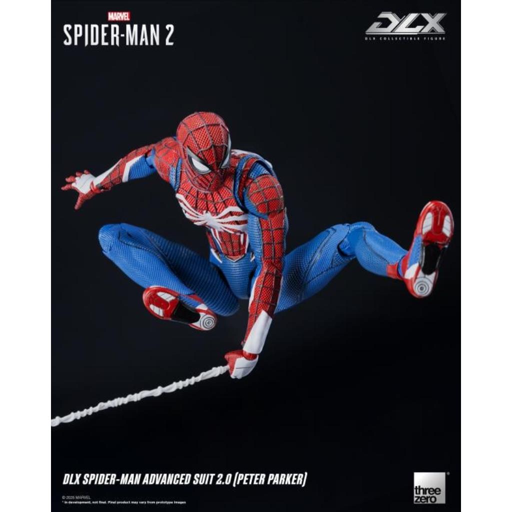 DLX Scale Collectible Figure - Marvel Spider-Man 2 - Spider-Man Advanced Suit 2.0 (Peter Parker)