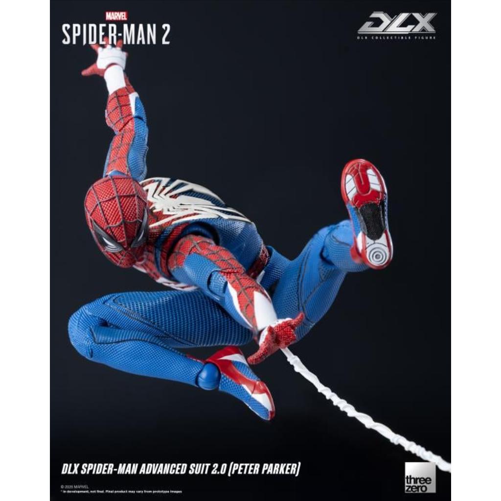 DLX Scale Collectible Figure - Marvel Spider-Man 2 - Spider-Man Advanced Suit 2.0 (Peter Parker)
