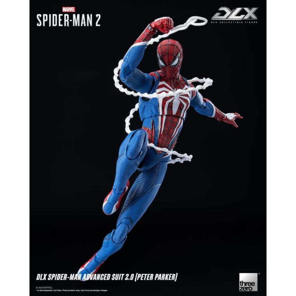 DLX Scale Collectible Figure - Marvel Spider-Man 2 - Spider-Man Advanced Suit 2.0 (Peter Parker)