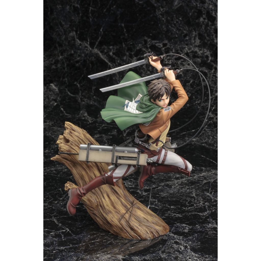 PV151 Artfx J Attack On Titan - Eren Yeager Renewal Package Ver. (Reissue)