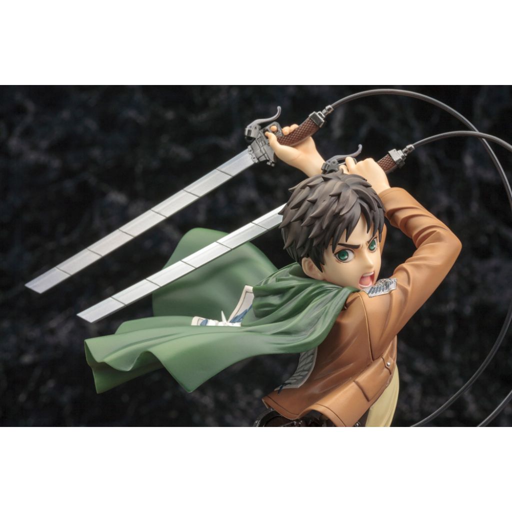 PV151 Artfx J Attack On Titan - Eren Yeager Renewal Package Ver. (Reissue)