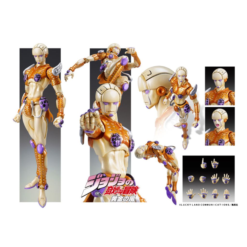 Jojo Bizarre Adventure Part 5 Super Action Statue - G.E (3Rd Reissue)