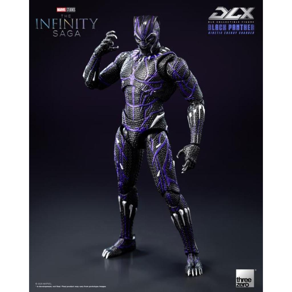 DLX Scale Collectible Figure - Marvel Studios: The Infinity Saga - Black Panther (Kinetic Energy Charged)