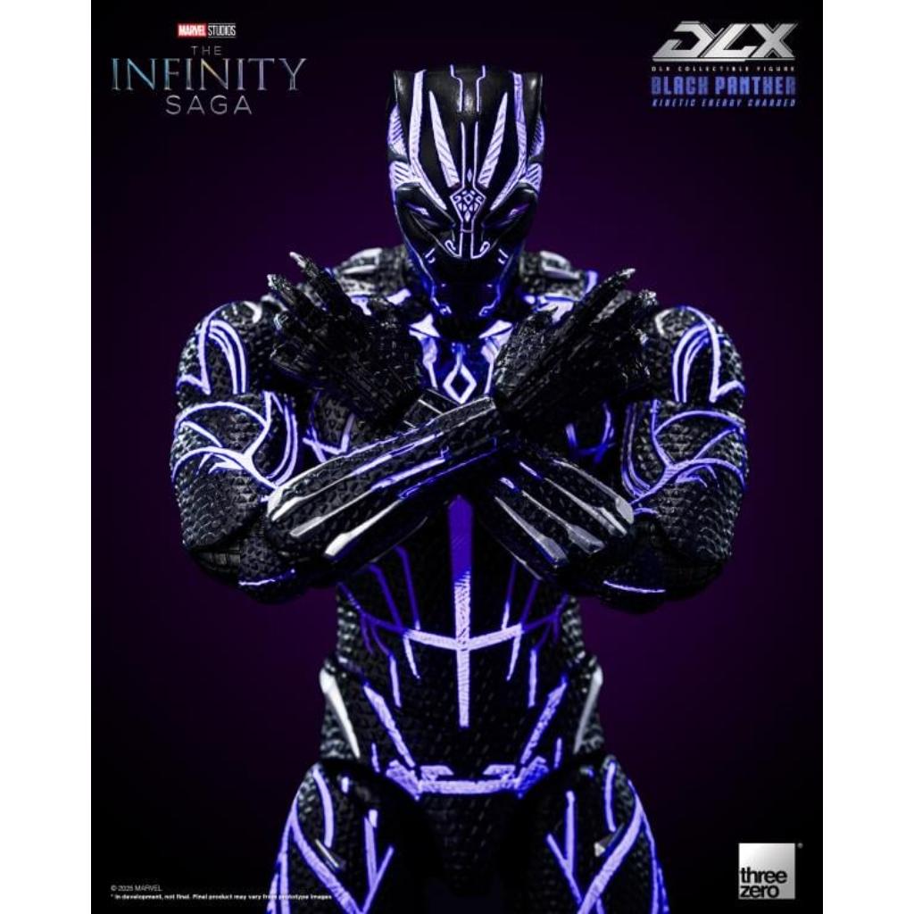 DLX Scale Collectible Figure - Marvel Studios: The Infinity Saga - Black Panther (Kinetic Energy Charged)