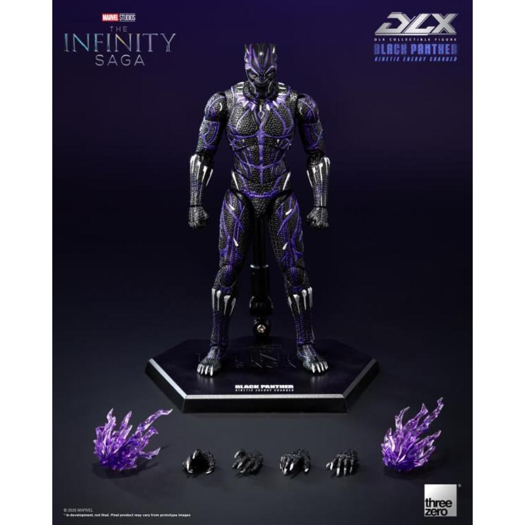 DLX Scale Collectible Figure - Marvel Studios: The Infinity Saga - Black Panther (Kinetic Energy Charged)
