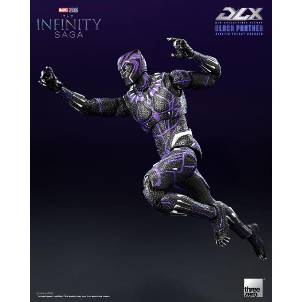 DLX Scale Collectible Figure - Marvel Studios: The Infinity Saga - Black Panther (Kinetic Energy Charged)