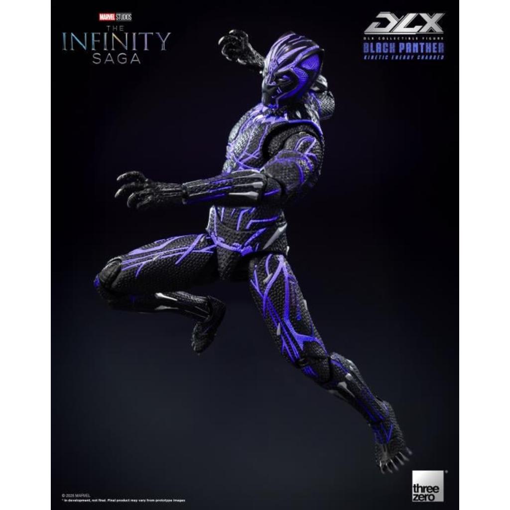 DLX Scale Collectible Figure - Marvel Studios: The Infinity Saga - Black Panther (Kinetic Energy Charged)