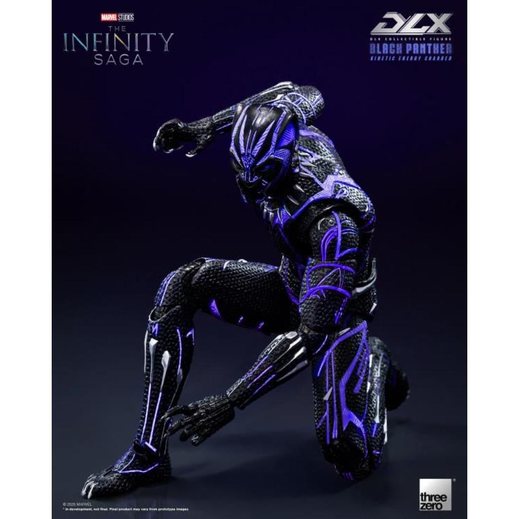 DLX Scale Collectible Figure - Marvel Studios: The Infinity Saga - Black Panther (Kinetic Energy Charged)
