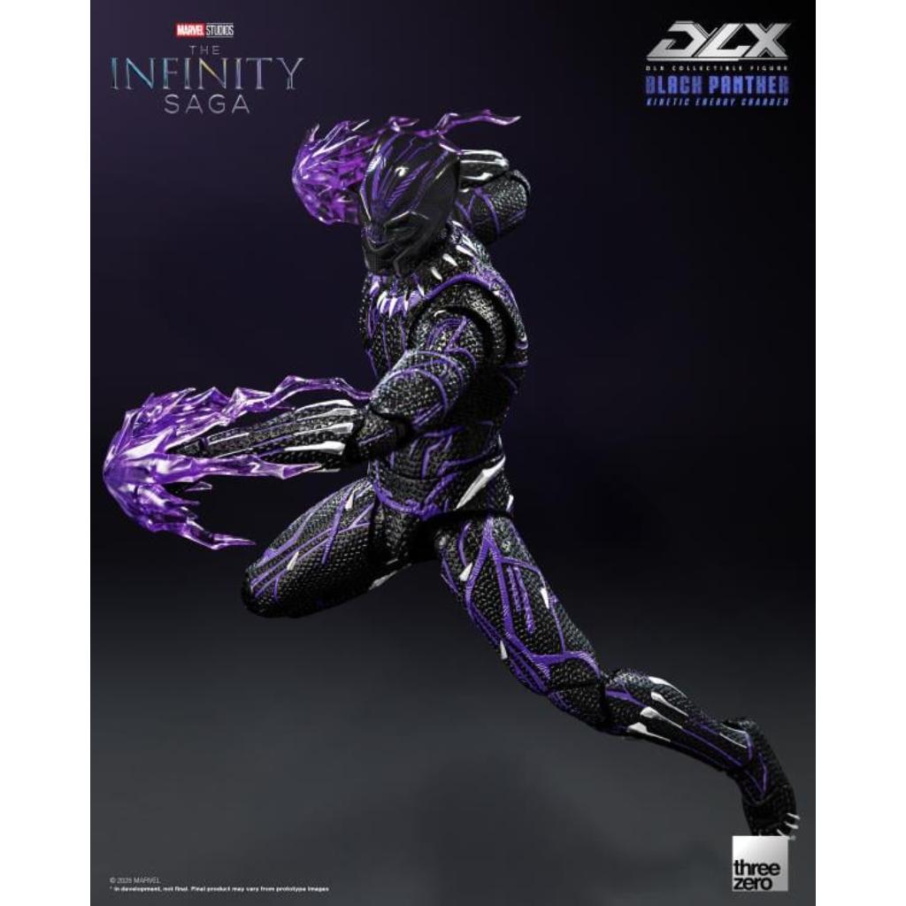 DLX Scale Collectible Figure - Marvel Studios: The Infinity Saga - Black Panther (Kinetic Energy Charged)