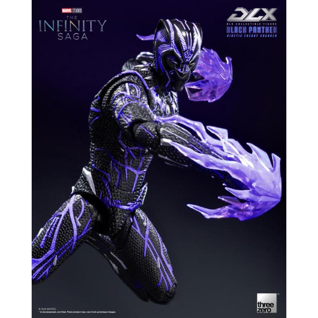 DLX Scale Collectible Figure - Marvel Studios: The Infinity Saga - Black Panther (Kinetic Energy Charged)
