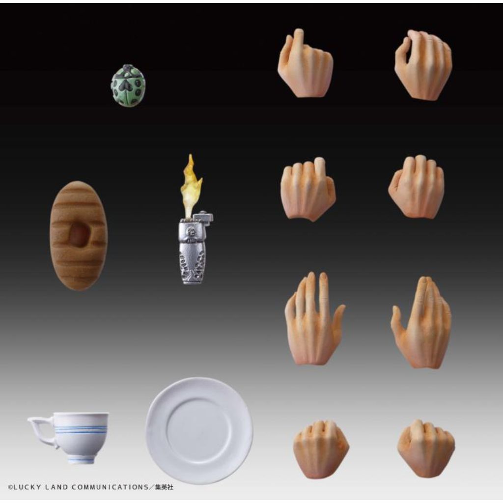 Jojo Bizarre Adventure Part 5 Super Action Statue - Giorno Giovanna (3Rd Reissue)