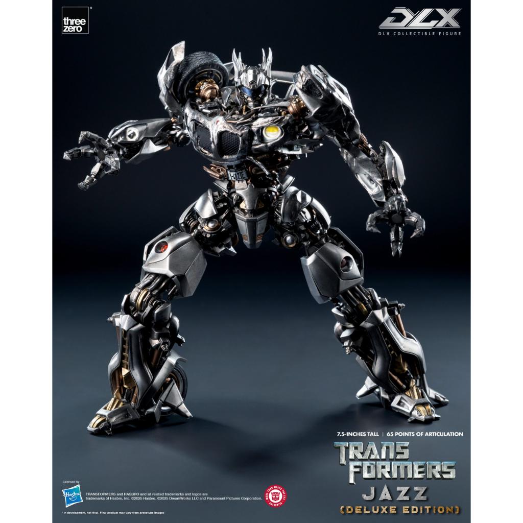 Dlx Scale Collectible Figure - Transformers (2007) - Jazz (Deluxe Edition)