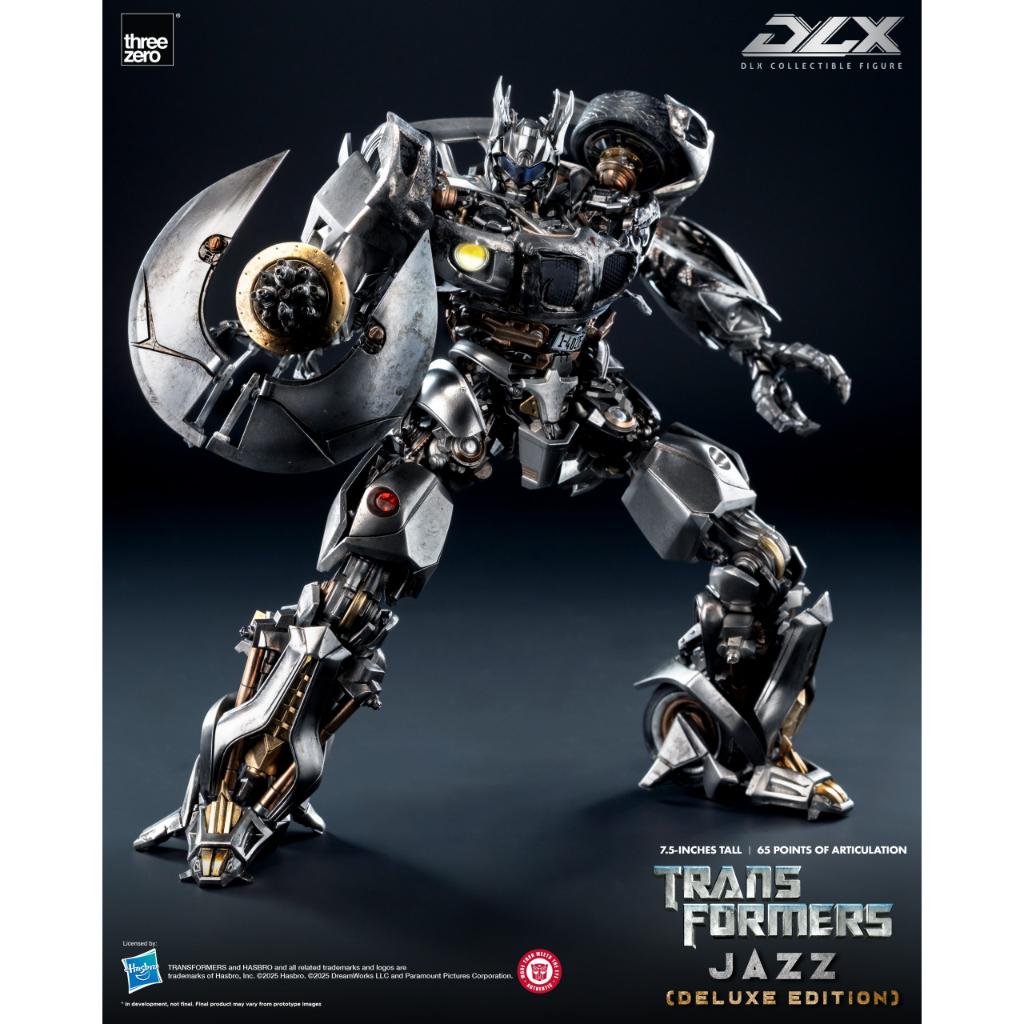 Dlx Scale Collectible Figure - Transformers (2007) - Jazz (Deluxe Edition)