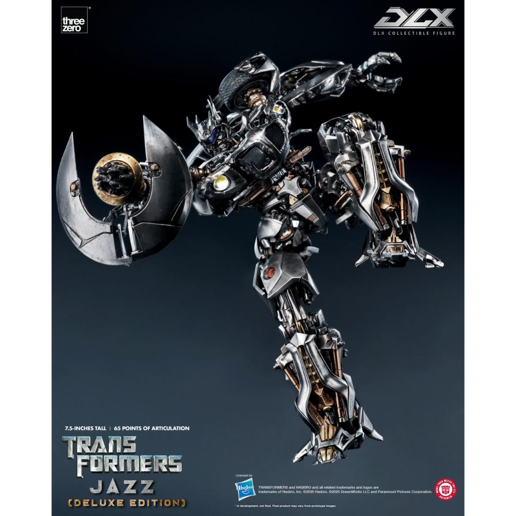Dlx Scale Collectible Figure - Transformers (2007) - Jazz (Deluxe Edition)