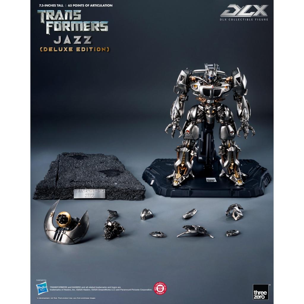 Dlx Scale Collectible Figure - Transformers (2007) - Jazz (Deluxe Edition)
