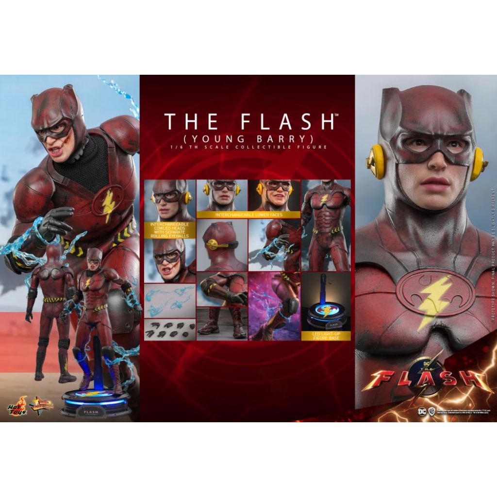 MMS723 - The Flash - 1/6th scale The Flash (Young Barry)