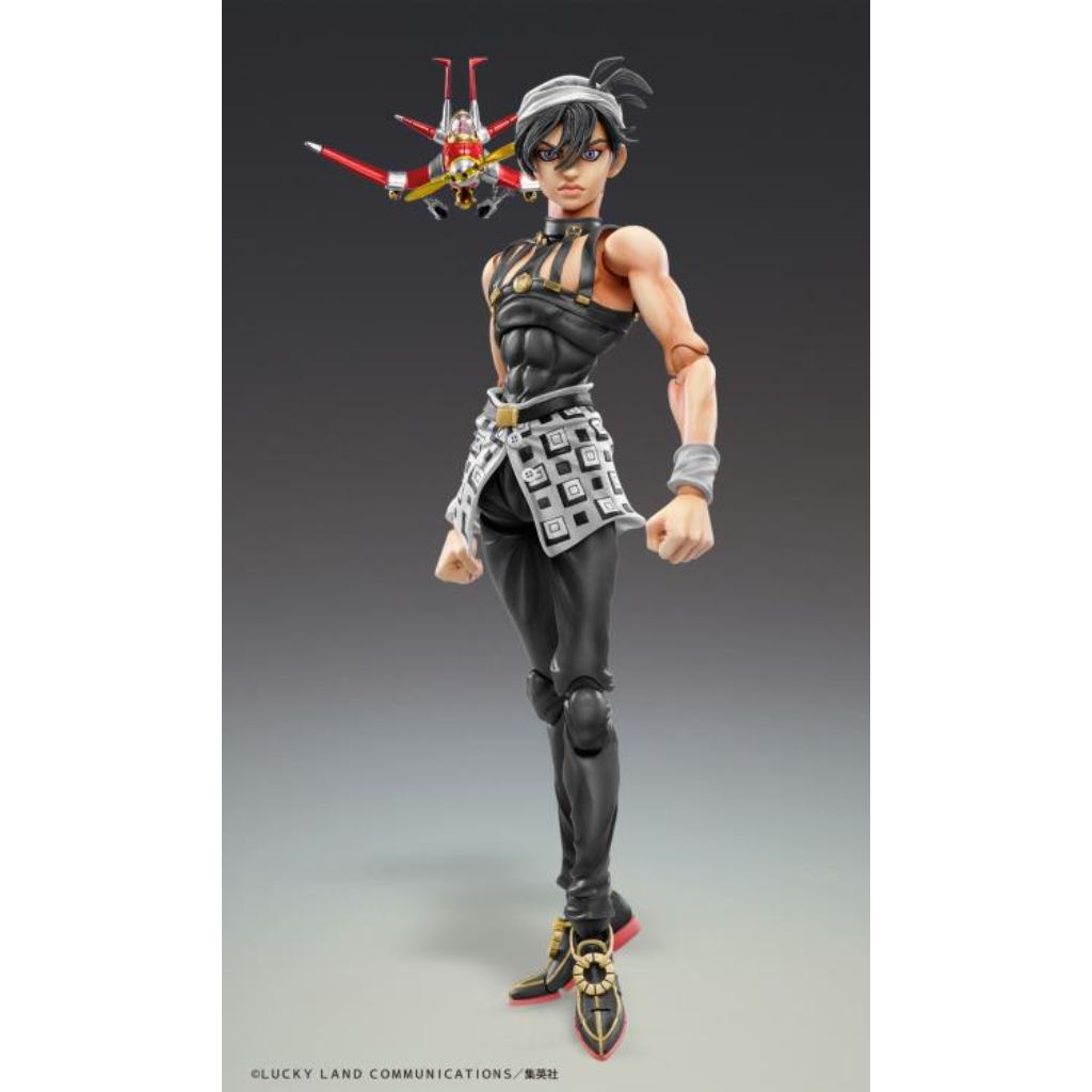 Jojo Bizarre Adventure Part5 Golden Wind - Chozokado Narancia Ghirga & As Ver.Black Figurine