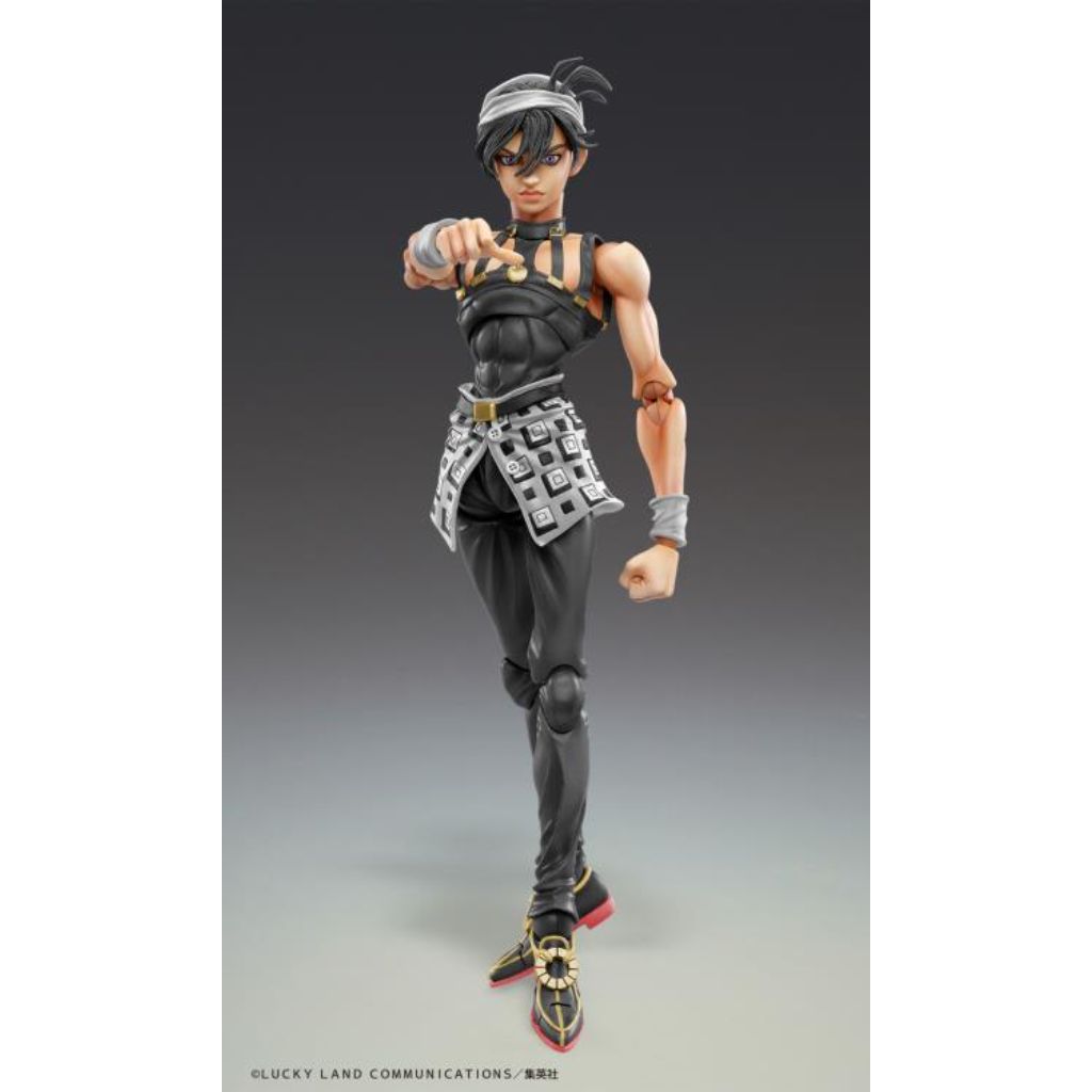 Jojo Bizarre Adventure Part5 Golden Wind - Chozokado Narancia Ghirga & As Ver.Black Figurine