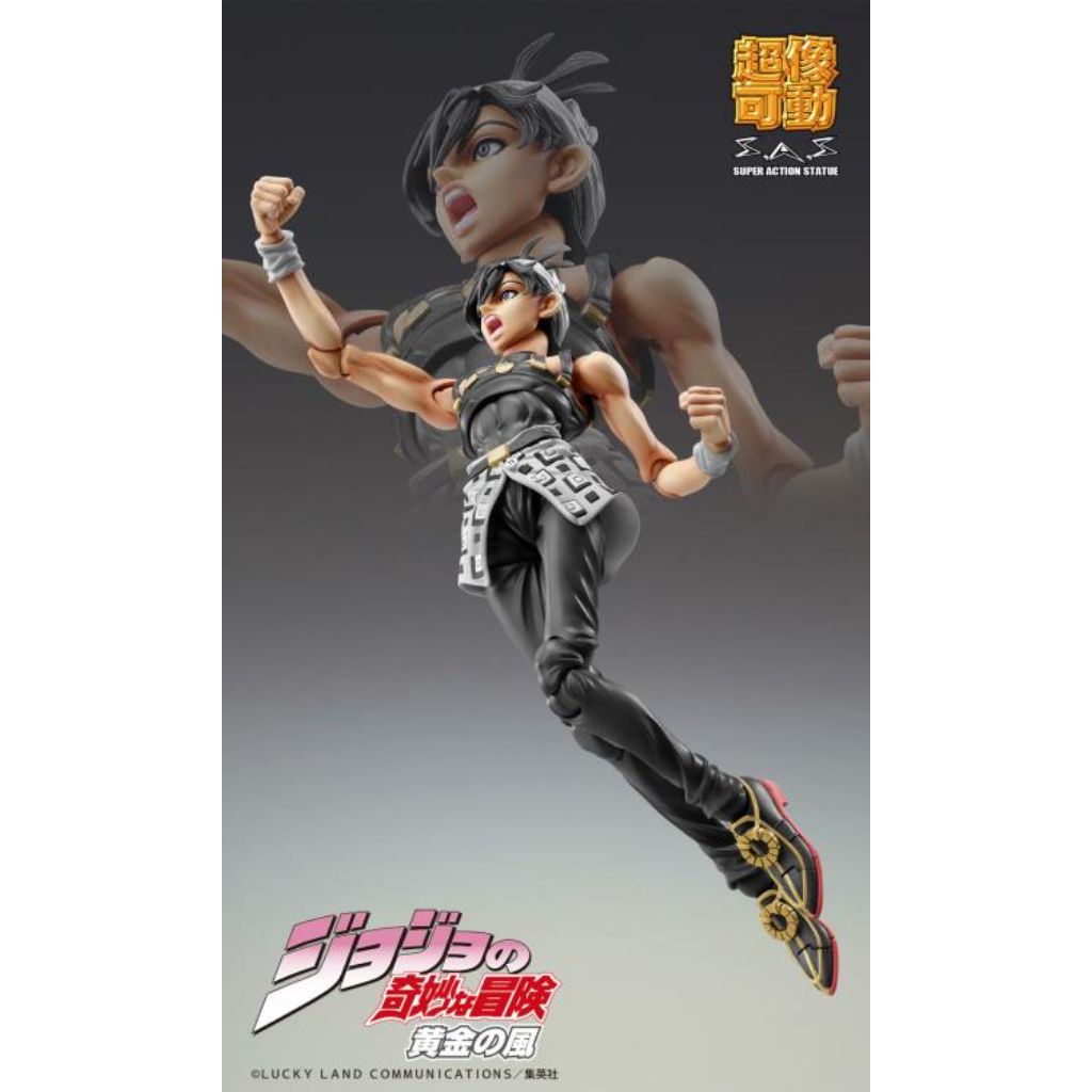 Jojo Bizarre Adventure Part5 Golden Wind - Chozokado Narancia Ghirga & As Ver.Black Figurine