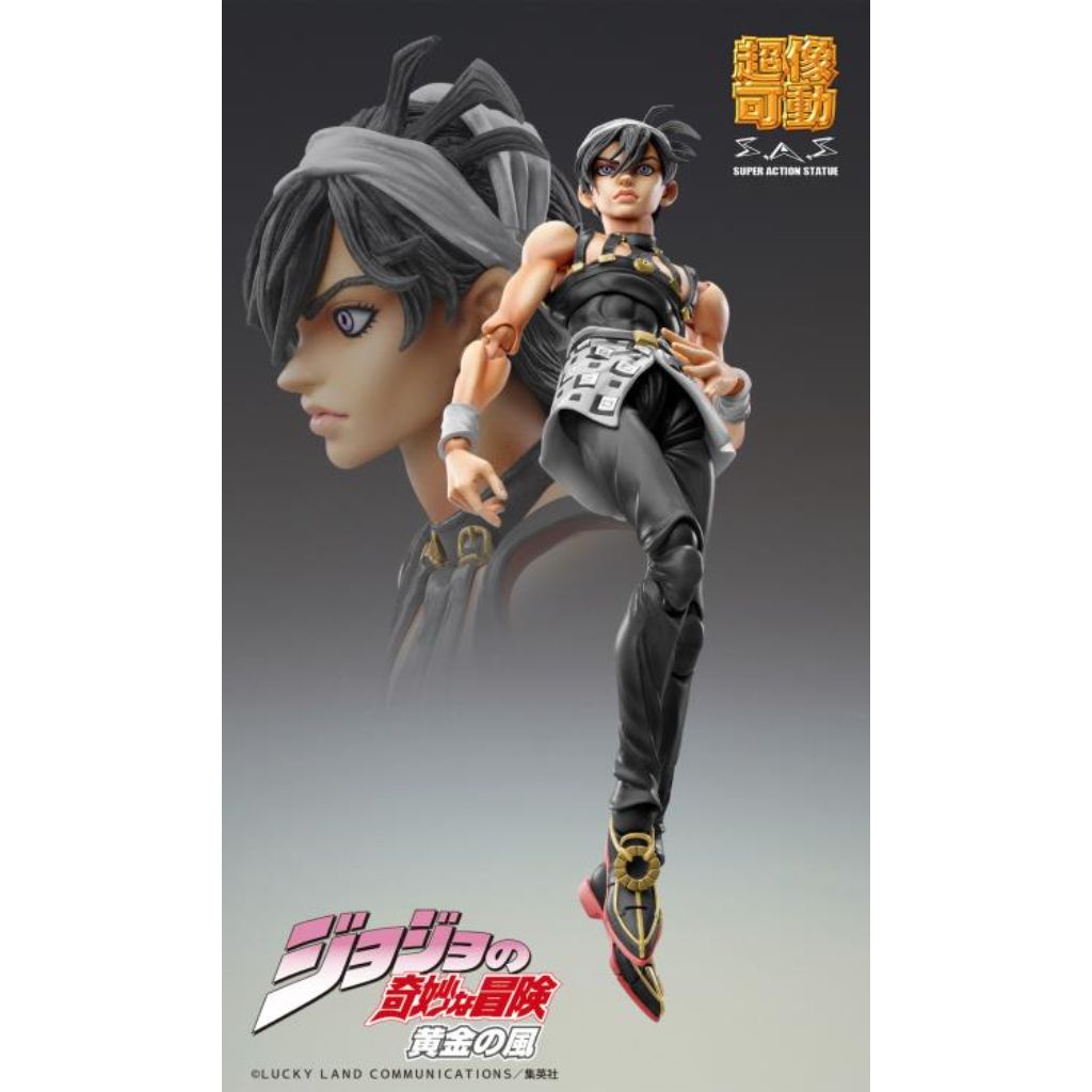 Jojo Bizarre Adventure Part5 Golden Wind - Chozokado Narancia Ghirga & As Ver.Black Figurine