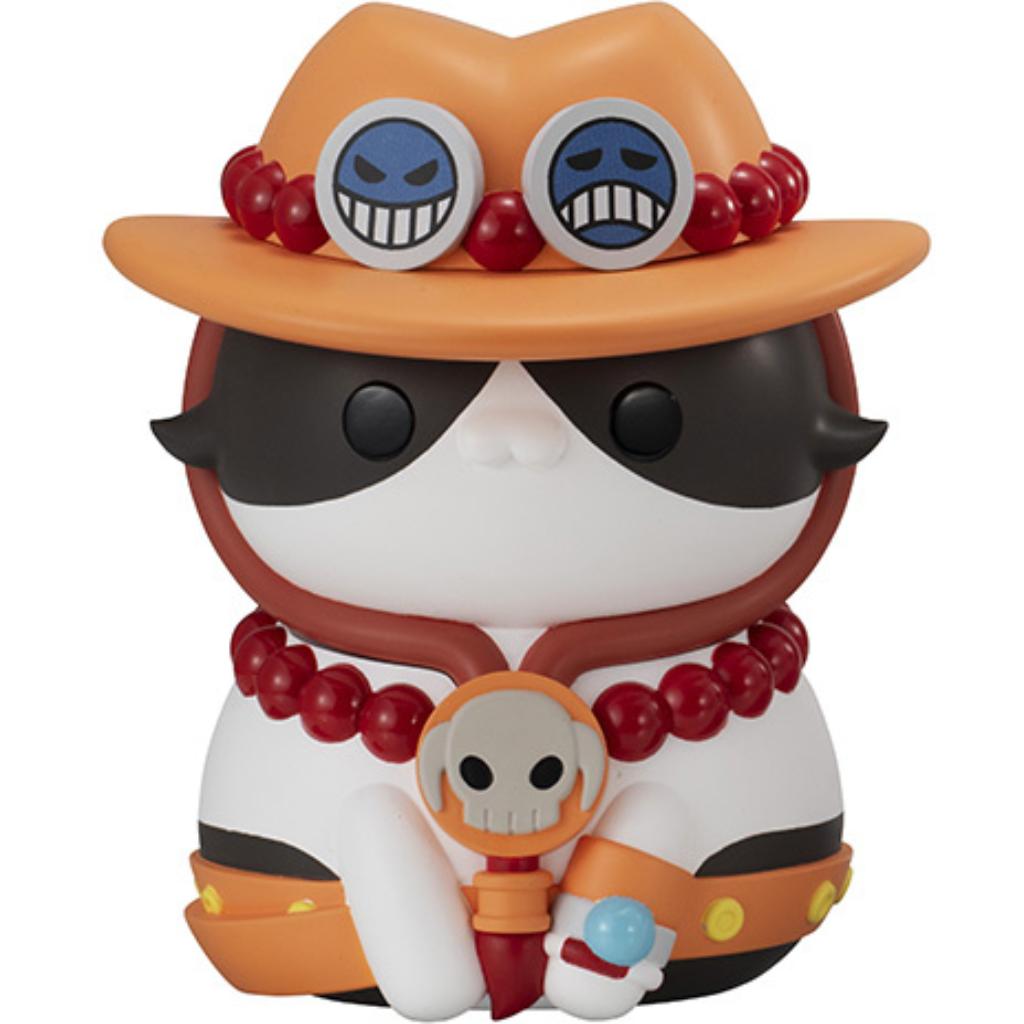 Mega Cat Project One Piece Nyanto! The Big Nyan Piece Series - Portgas D. Ace