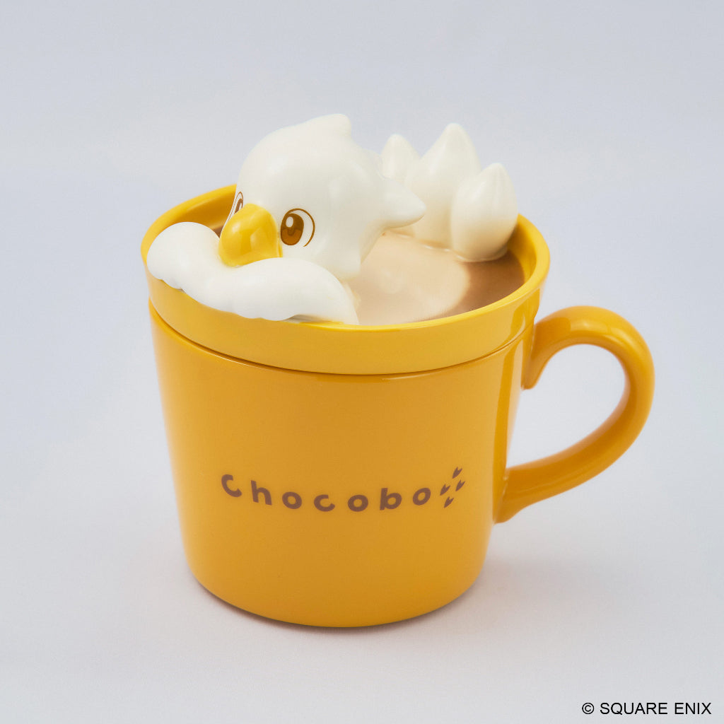 Square Enix Final Fantasy Chocobo Latte Art Figure Mug