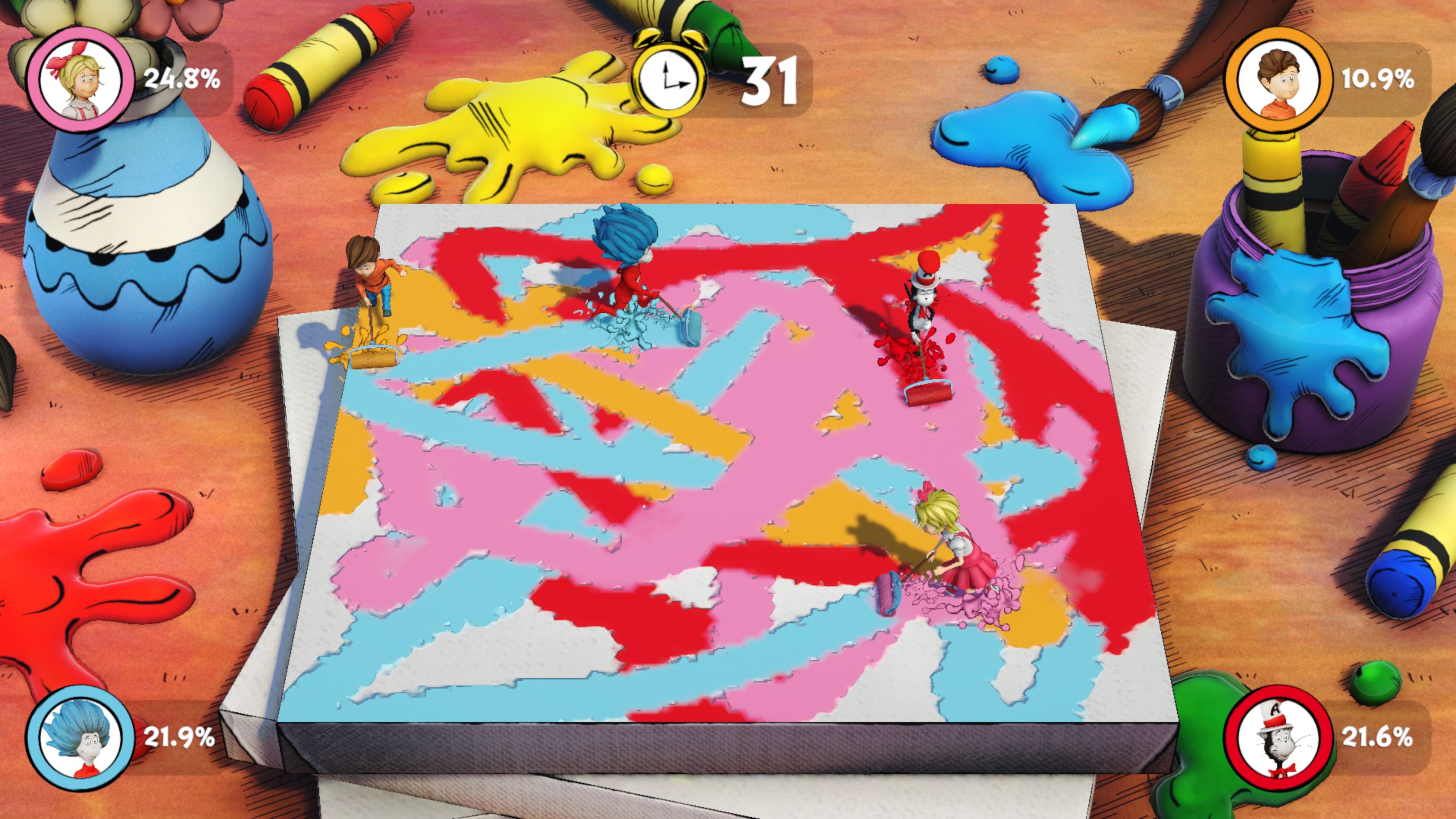 PS4 The Cat in the Hat: Rainy Day Mayhem