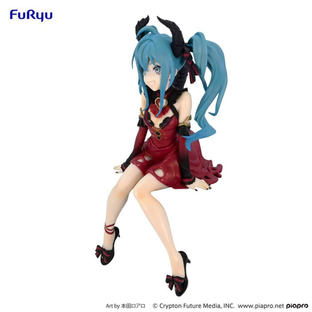 FuRyu Hatsune Miku Villian Red Color Ver Noodle Stopper