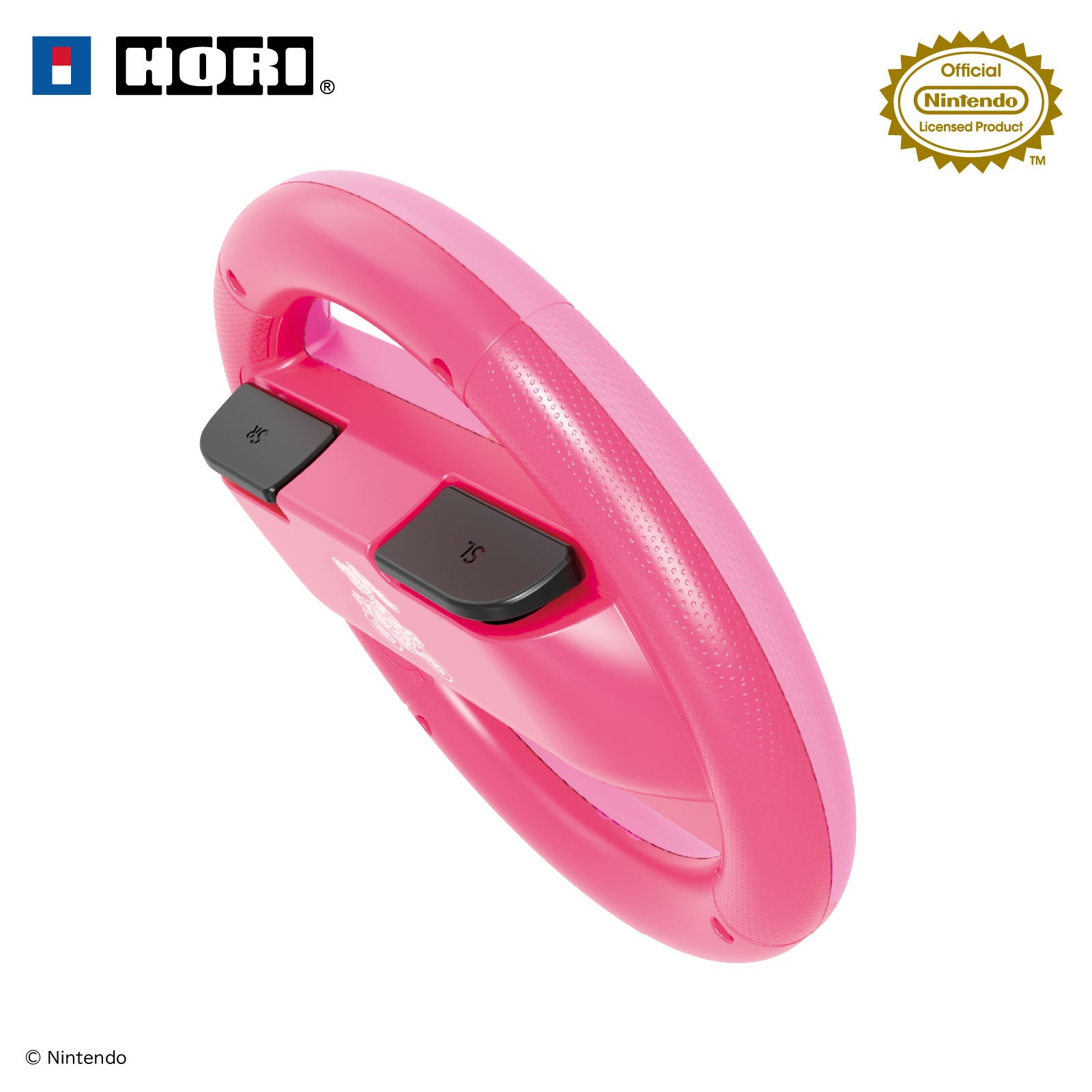 HORI Mario Kart World Racing Wheel for Nintendo Switch 2 (Peach) (NSX-089)