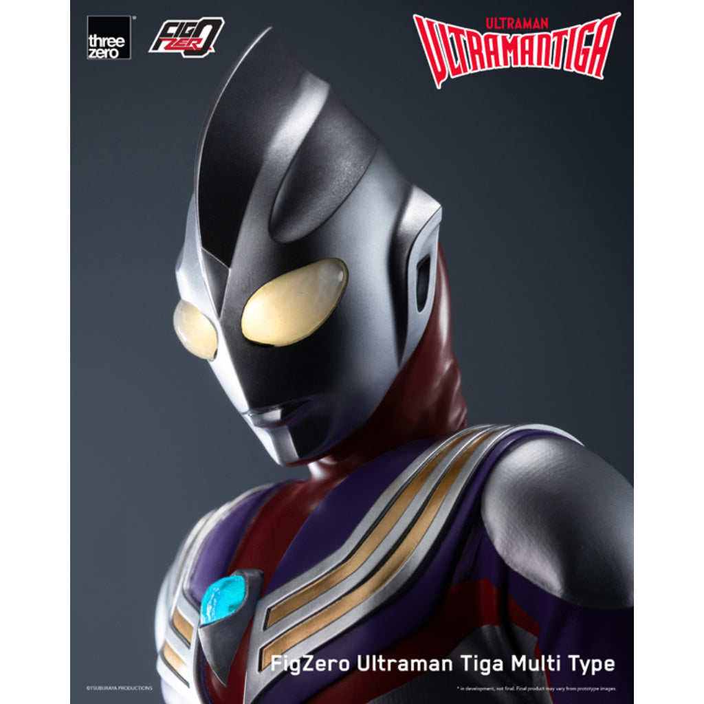 FigZero 1/6th Scale Collectible Figure - Ultraman Tiga - Ultraman Tiga Multi Type