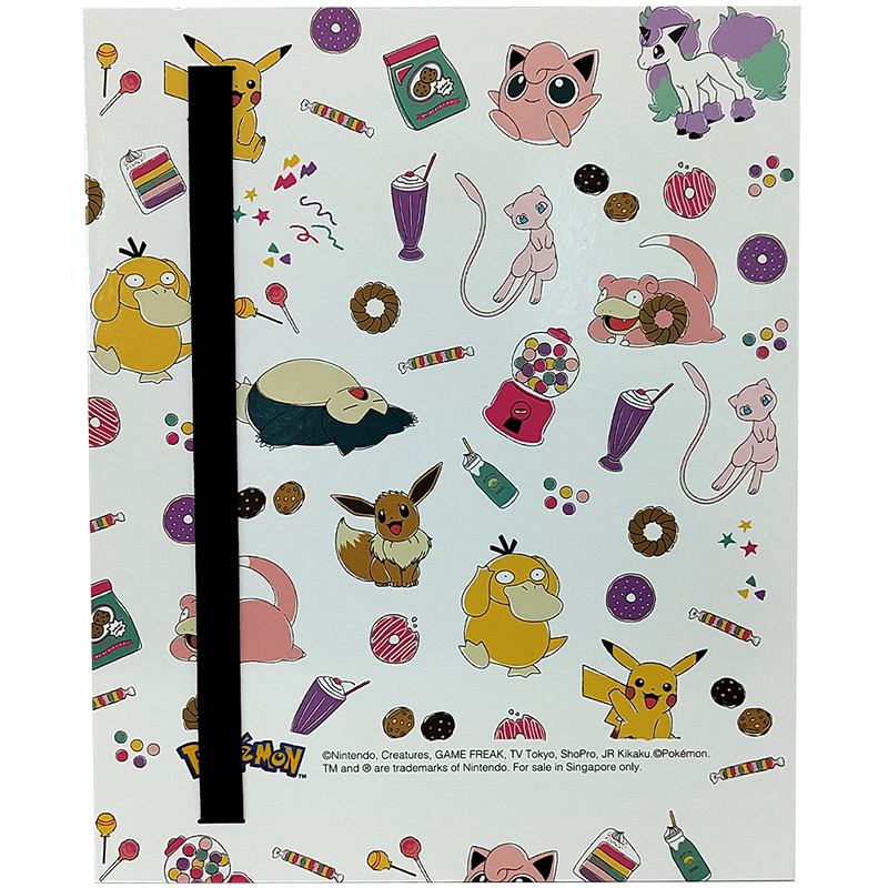 Pokémon Pocket Portfolio Ring Binder - Yummy Sweets