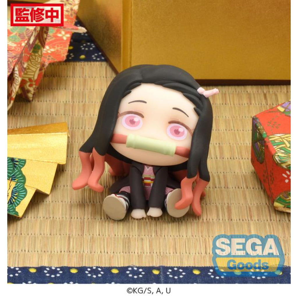 Sega Demon Slayer Qyurume Tanjiro Kamado & Nezuko Kamado Mini Figure