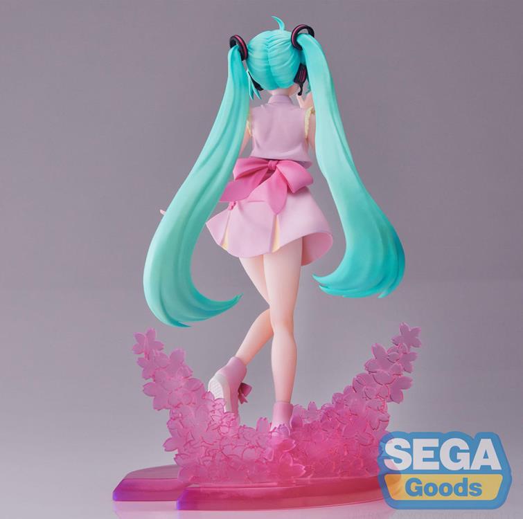 Sega Hatsune Miku Spring Omutatsu Ver Luminasta Figure