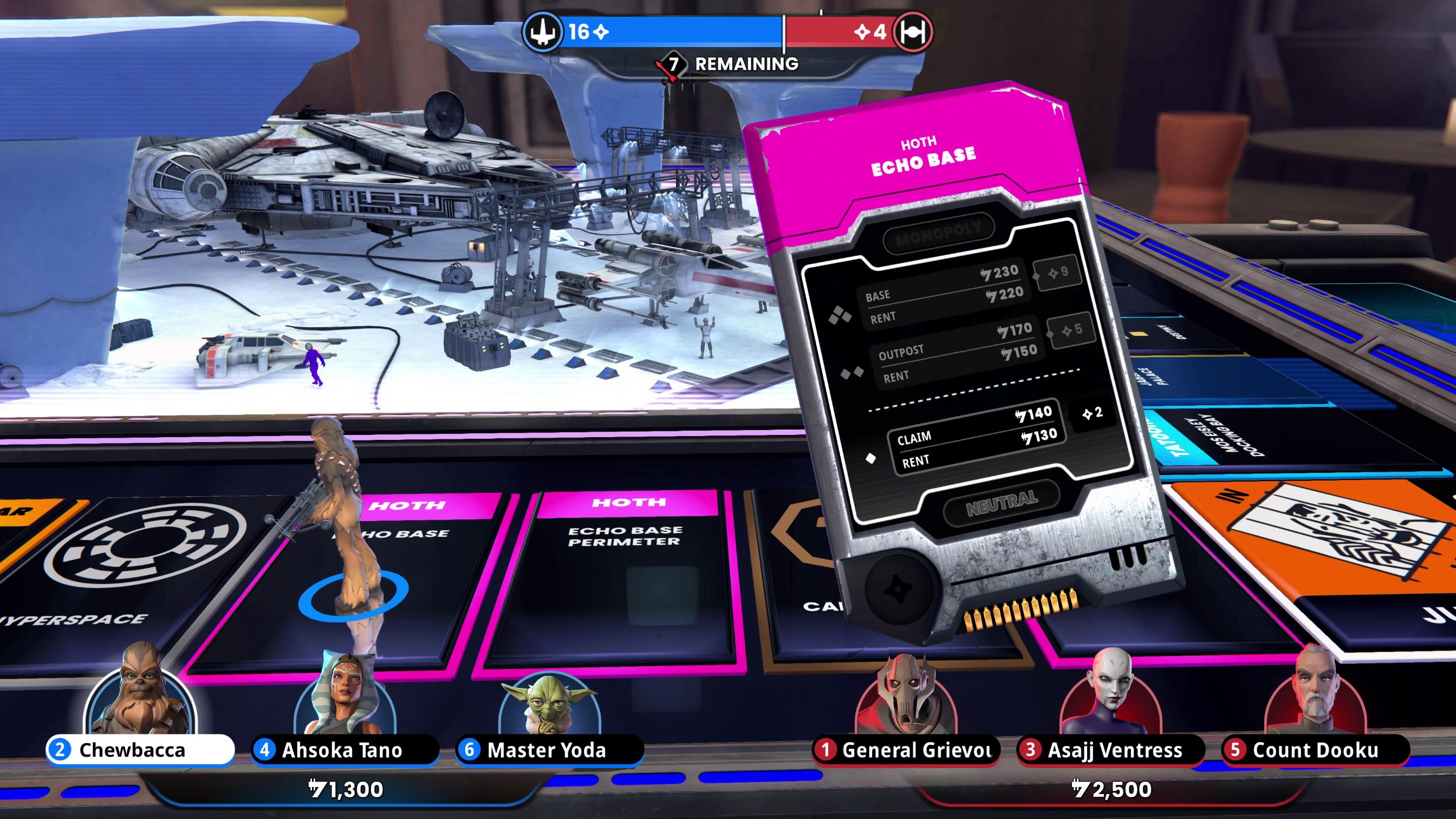NS2 Monopoly: Star Wars Heroes vs. Villains (Game-Key Card)