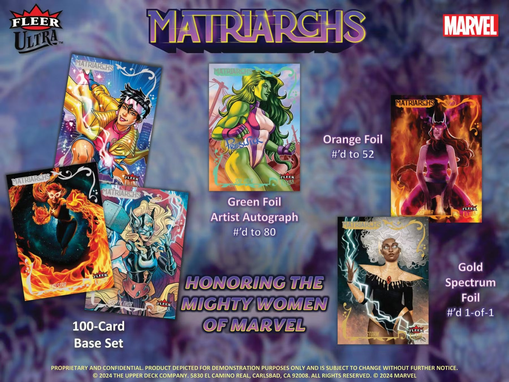 Upper Deck 2023 Fleer Ultra Matriarchs Hobby (UD35239) (12/Box)