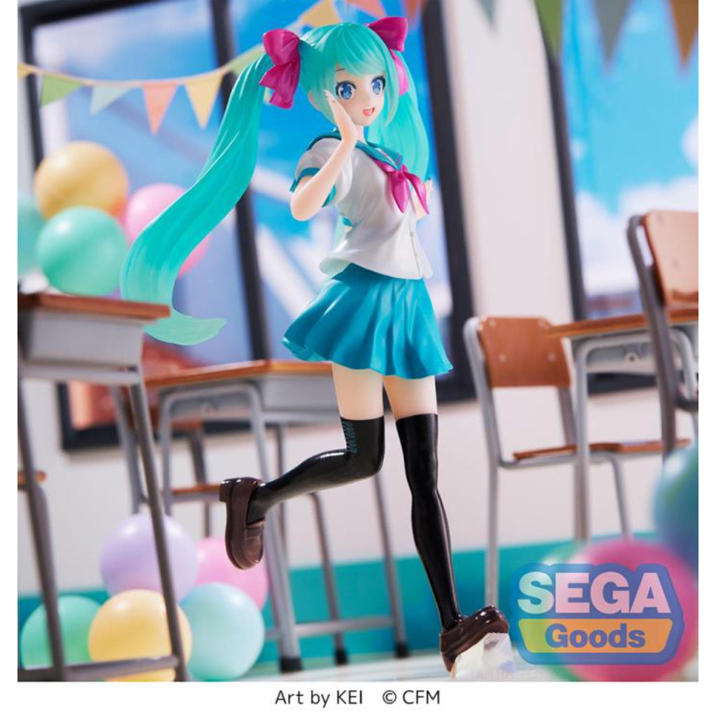 Sega Hatsune Miku 16th Anniversary Kei Ver. Luminasta Figure