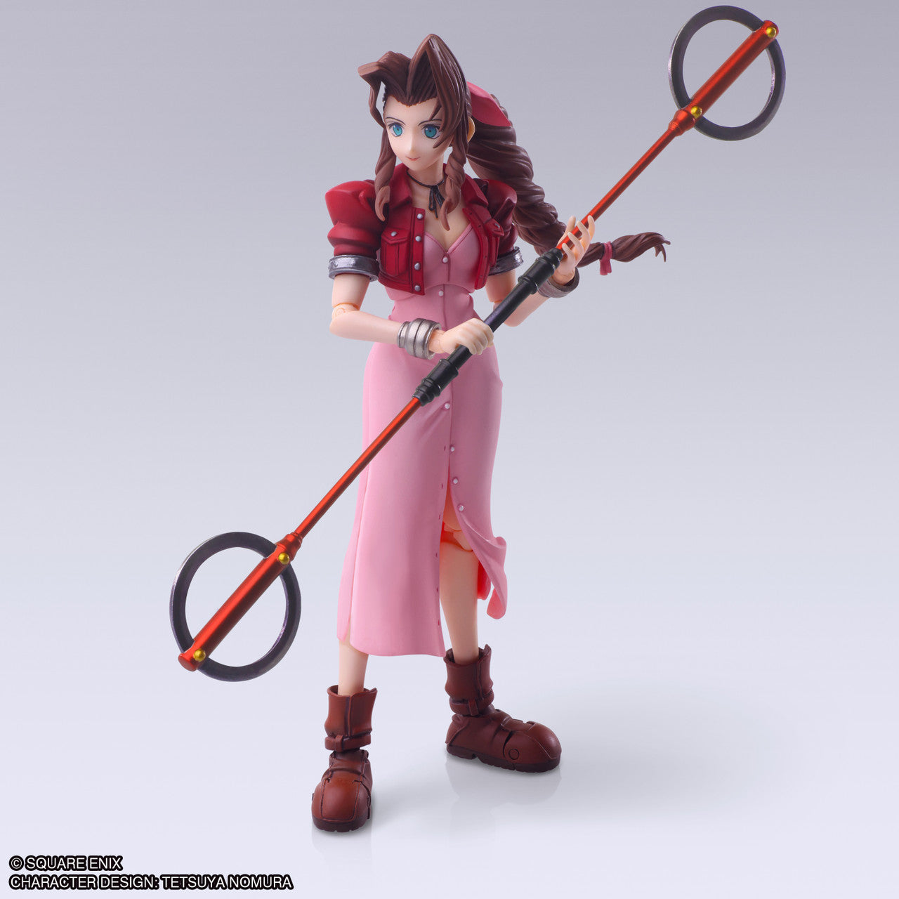 Final Fantasy VII Bring Arts Action Figure - Aerith Gainsborough Mythril Rod Ver.