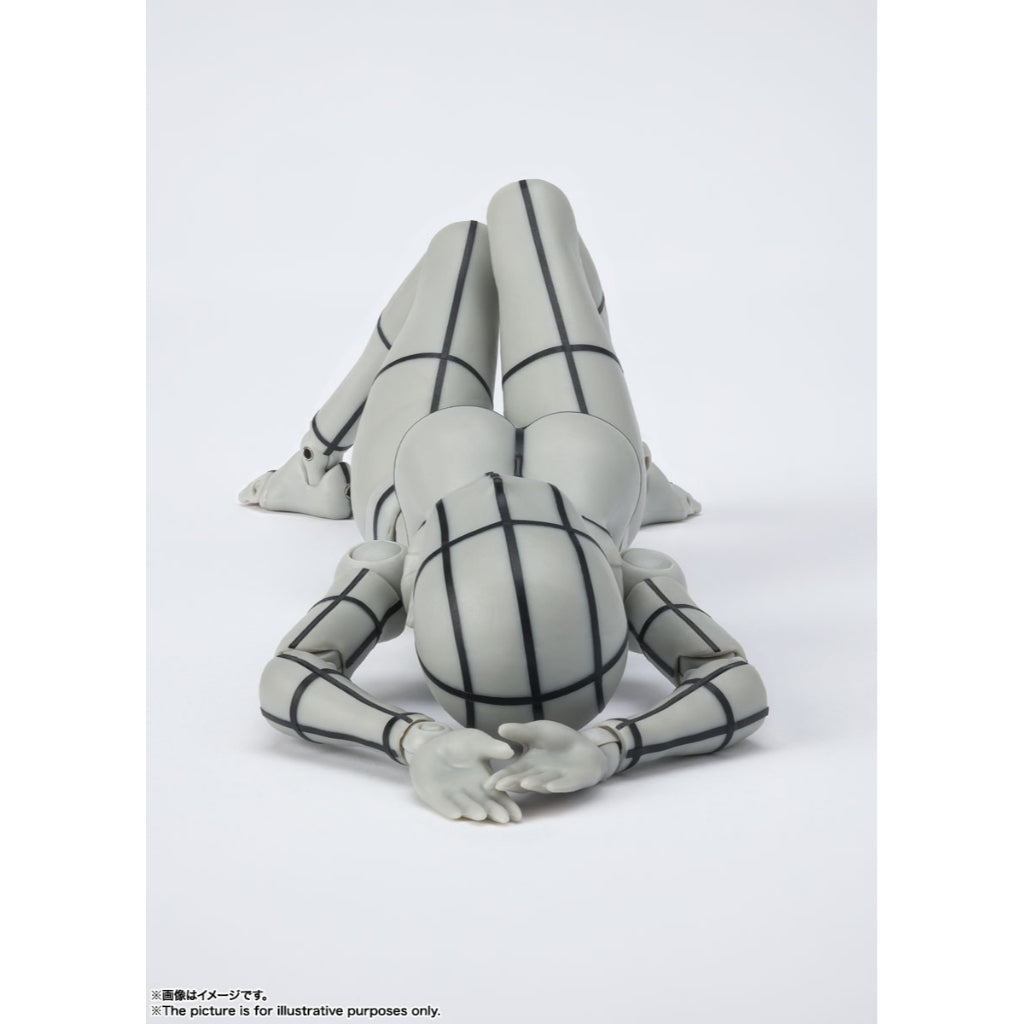 S.H.Figuarts Body Chan -Kentaro Yabuki- Wire Frame (Gray Color Ver.) Reissue
